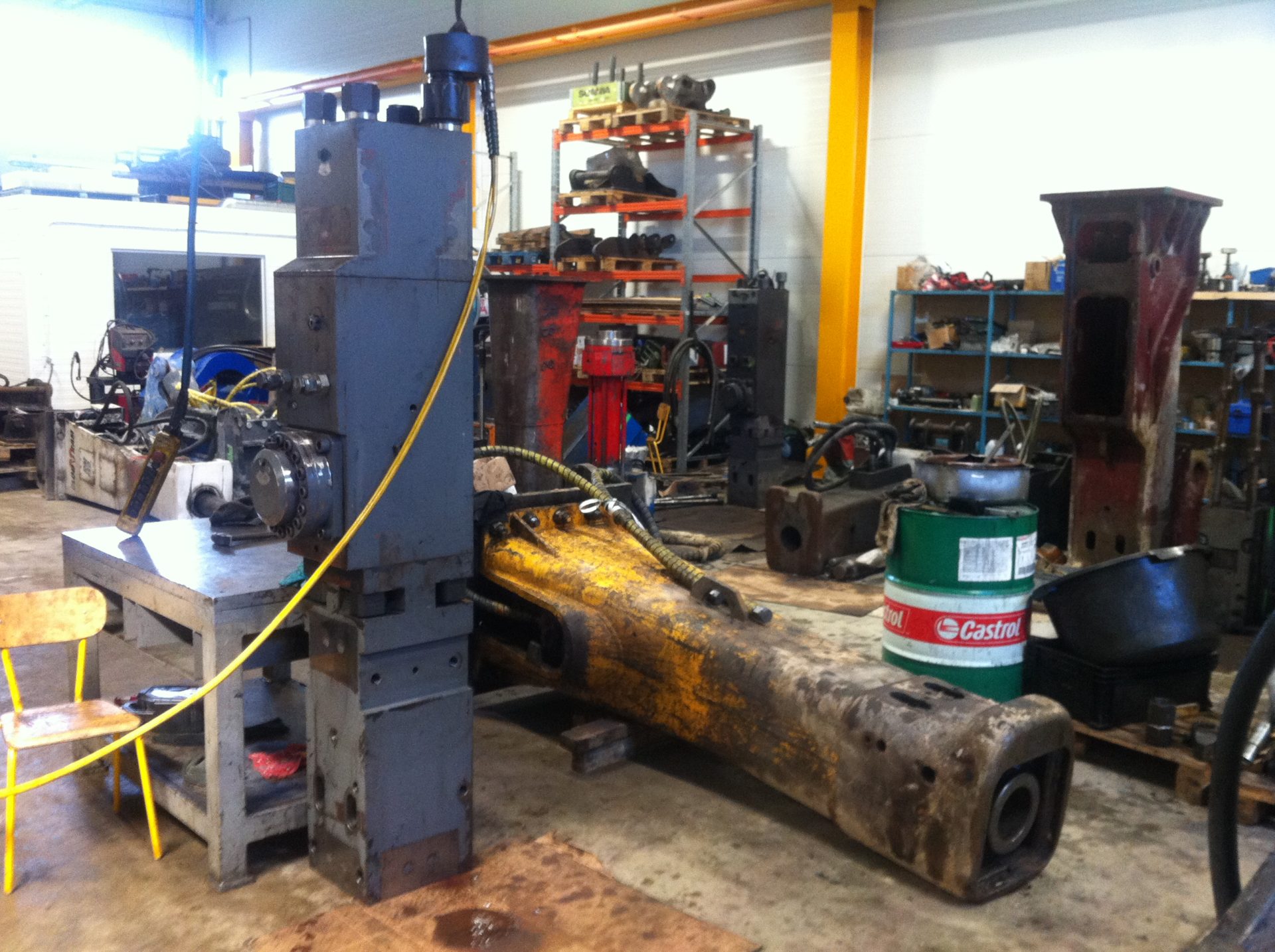 Hammer body in for repair