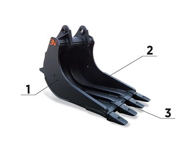 Cliff bucket