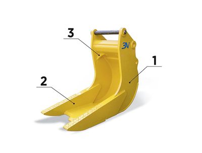 Cliff bucket special model